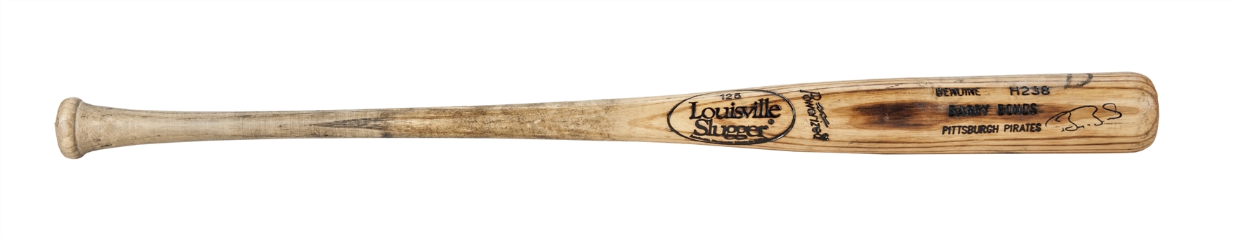 1991-92 Barry Bonds Game Used and Signed Louisville Slugger H238 Model Bat (PSA/DNA)